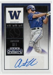 2015 Panini Contenders College Ticket Autographs Photo Variation #27 Austin Rei