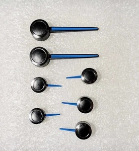 7 Blue Speedometer Gauge Needles 2003 - 2006 GM GMC, NEW NEEDLE STYLE! - Picture 1 of 2