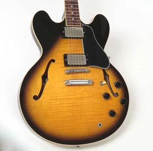 1995 Gibson ES-335 Dot Reissue - Sunburst - Flamed Maple! - Original Case - Picture 1 of 15