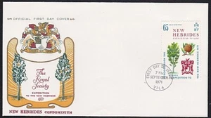 NEW HEBRIDES 1971 Royal Society FDC........................................C1475 - Picture 1 of 1