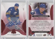 2016-17 Upper Deck The Cup Red Foil /4 Dale Hawerchuk #14 Auto HOF