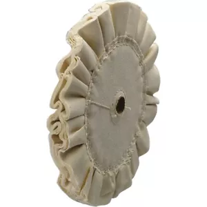8 Zoll Durchmesser weiß belüftete Schleifscheibe, passt 3/4 Zoll Dorn, #8455-42 - Bild 1 von 1