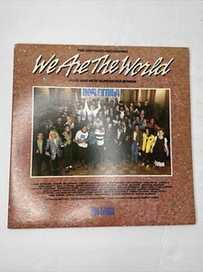 We Are the World Vintage Vinyl LP Various Artists COLUMBIA USA FOR AFRICA 1985 - Picture 1 of 24