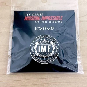 Mission: Impossible Final Reckoning Pin Badge japan new - Picture 1 of 12