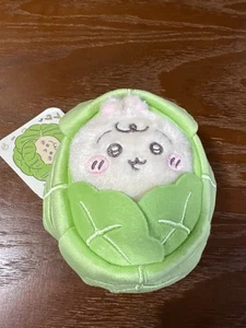 Peluche pupazzo Chiikawa Baby Usagi coniglio cavolo negozio limitato Giappone nuovo - Foto 1 di 8