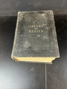Vintage 1925 Edition Library Of Health Book Philadelphia  - Bild 1 von 9