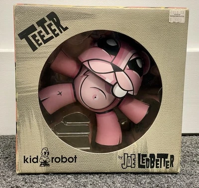 Kidrobot 2006 Joe Ledbetter JLED 6" PiNK Teeter LE Vinyl Toy Graffiti Art Decor - Image 1 of 4