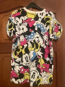 Primark Atmosphere Mickey & Minnie Mouse White T-Shirt Size 20 UK - Picture 1 of 5