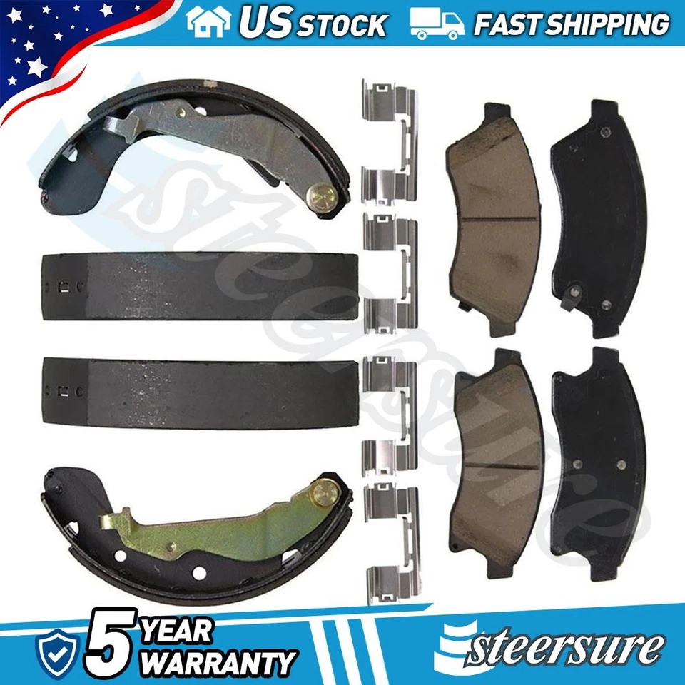 Juego de pastillas de freno de disco delanteras traseras zapata de freno de tambor para Chevrolet Sonic 2012-2013 Foto 1 de 4