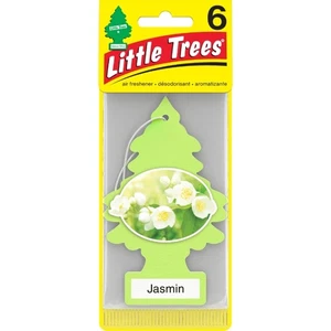 Little Trees 60433 Jasmin Scented Hanging Air Freshener for Car & Home 6 Pack! - Picture 1 of 3