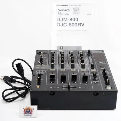 Pioneer DJM-800 Mixer digitale professionale per DJ a 4 canali testato in Gia... - Immagine 1 di 4