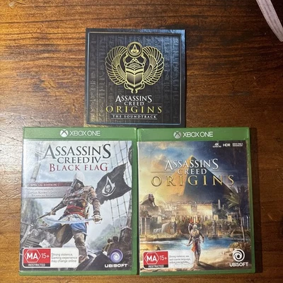 Assassins Creed IV Black Flag  Assassins Creed Origins Bundle Xbox One - Image 1 of 4