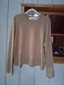 Vince Crewneck Pullover Cashmere Sweater Camel NWT size XL $295.00 - Picture 1 of 7