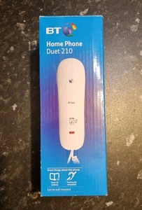 BT Duet 210 Wall Mountable Corded Landline Home Telephone in White - 061125 - Zdjęcie 1 z 3