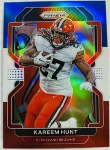 2021 Panini Prizm #265 Kareem Hunt Red White And Blue Prizm - Picture 1 of 2