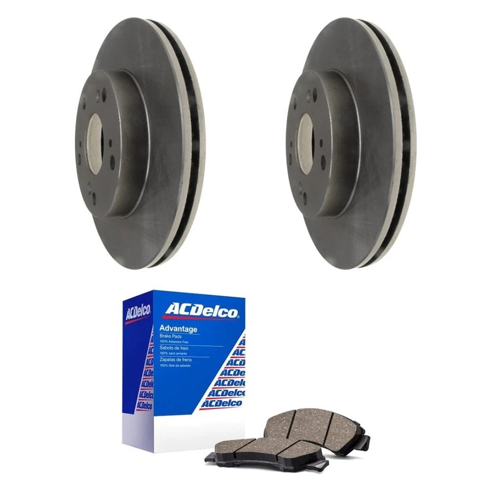 For Honda CR-Z 11-15 ACDelco BNDL-31000560 Silver Front Brake Kit w Ceramic Pads Foto 1 de 4