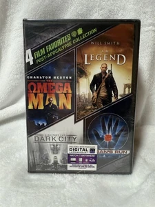 DVD POST APOCALYPSE COLLECTION OMEGA MAN I AM LEGEND DARK CITY LOGANS RUN - Picture 1 of 2