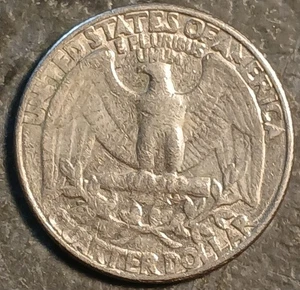 1986 P Washington Quarter Strike Through Error DDR - Picture 1 of 10