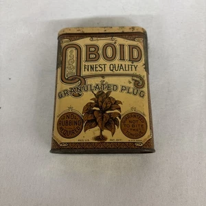 Vintage Qboid feinste Qualität Tabakdose - Bild 1 von 7