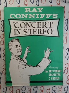 Ray Conniff Orchestra & Chorus Concert In Stereo 1960s Concert Program Booklet - Picture 1 of 5