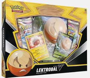 Pokémon - Hisui Lektrobal V Box Kollektion (4 Boosterpacks) DE - NEU&OVP |SEALED - Bild 1 von 2