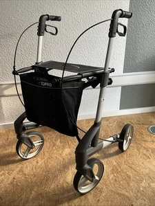 Original TOPRO Troja Original in silber Premium, Leichtgewichtsrollator - Bild 1 von 12