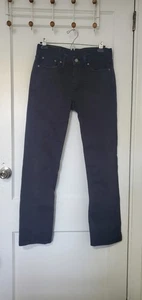 Levi's 514 Jeans Herren Größe W32 L30 Dark Wash Schwarz Denim Straight Slim. - Bild 1 von 18