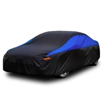 For Ford Mustang Car Full Cover Outdoor Snow Dust UV All Weather Protection US Foto 1 de 4