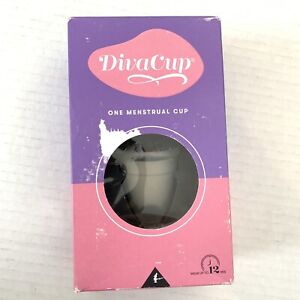 Diva Cup One Menstrual Cup Model 1 100% Health Grade Silicone BPA Free NEW