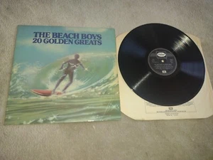 THE BEACH BOYS 20 GOLDEN GREATS lp CAPITOL EMTV 1 UK IMPORT EMI GREAT BRITAIN - Picture 1 of 1