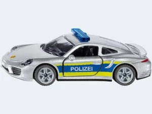 Siku 1528 PORSCHE 911 AUTOBAHNPOLIZEI NEU OVP< - Bild 1 von 1