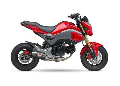 Yoshimura 12121AB251 RS-2 race exhaust system SS-CF-SS fits 2017-2020 Honda Grom - Image 1 of 4