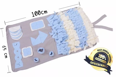 Schnüffelteppich für Hunde 100x65 Schnüffelwiese Schnüffelmatte Suchmatte Katze - Bild 1 von 4