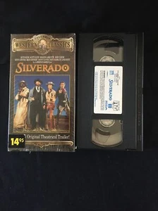 Silverado VHS Columbia Western Classics - Costner, Kline, Glenn, Cleese, Glover - Picture 1 of 2