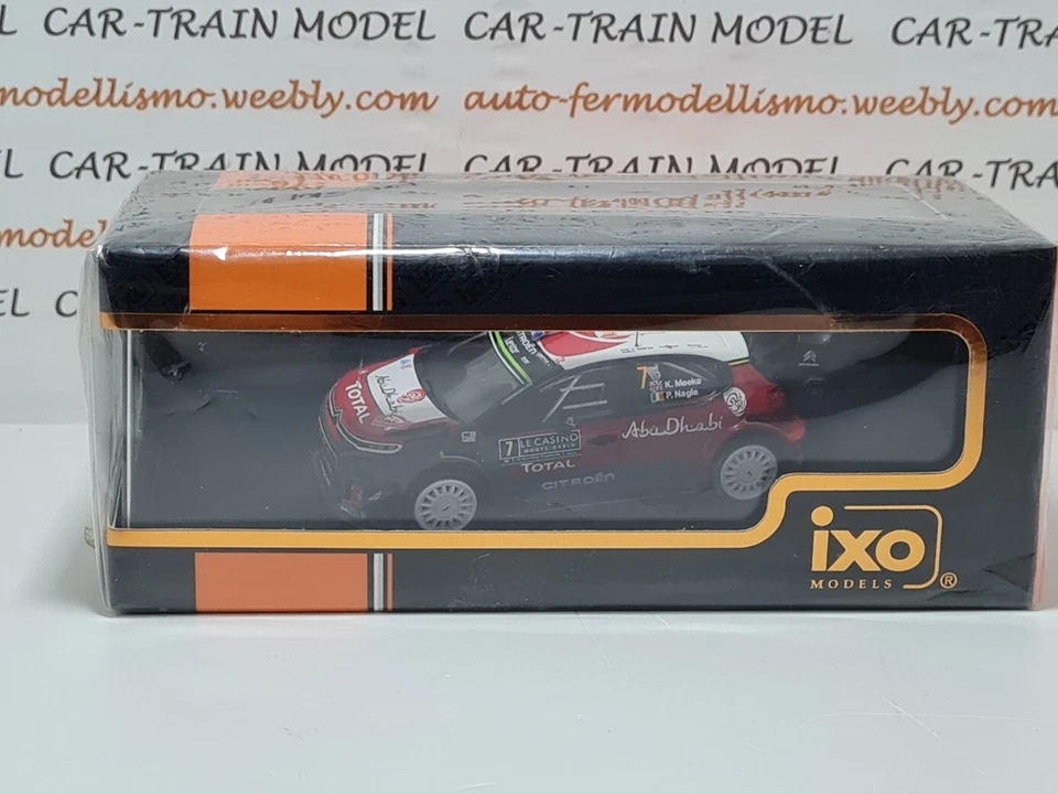 Citroen C3 WRC #7 Rally Monte-Carlo 2017 - IXO 1:43 1/43 1-43 - Immagine 1 di 1