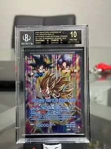 SS3 Gotenks, Power of the Strongest Rookie Leader SLR Dragon Ball Super Beckett - Picture 1 of 3