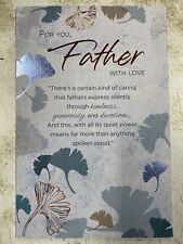Hallmark Birthday Greeting Card For You Father With Love Fl