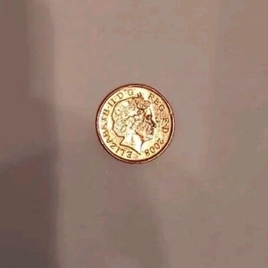 United Kingdom Queen Elizabeth II 1 Penny Coin Royal Shield 2008 - Picture 1 of 6