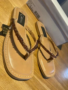 Scarpe sandalo CALZINO jocelyn stone NUOVE UK - Foto 1 di 13