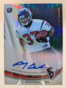 2013 Topps Platinum Ray Graham Certified Autograph Issue football card #A-RG RC - Picture 1 of 2