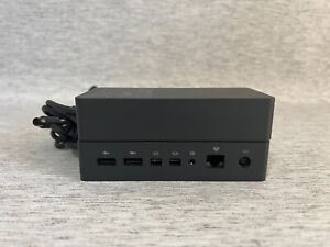 Microsoft 1661 Surface Dock For Pro 3 4 5 6 7 8 Book Go Laptop 1 2 3 4 + Adapter