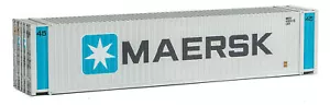 Walthers 45' CIMC Container - Maersk HO Scale - Picture 1 of 5