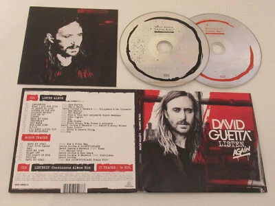 David Guetta – Listen Again / Parlophone – 0825646050888 2XCD ALBUM DIGIPAK - Bild 1 von 3