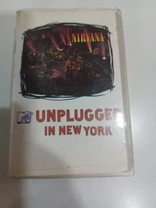 NIRVANA Unplugged New York cassette tape India Indian Orig clamshell RARE 1994 ! - Picture 1 of 4