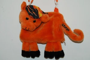 Hog pig Sturgis purse biker bag 2005 animal orange muff motorcycle bike week - Picture 1 of 7