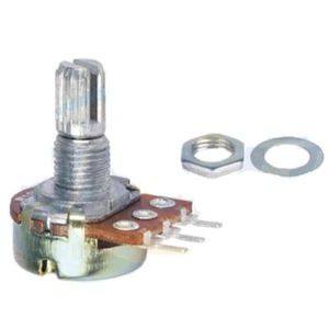 9PCS WTH148 Potentiometer Kit B1K 2K 5K 10K 20K 50K 100K 500K 1M 15mm 3-Pin - Picture 1 of 9