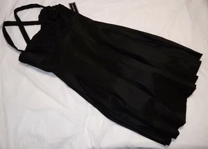 Jessica Howard Black Dress Size 12 Missy Flower Party Dinner Dancing Sleeveless - Picture 1 of 10