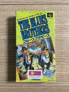 The Blues Brothers - Super Famicom Nintendo System Japan - RARISSIMO! COMPLETO - Foto 1 di 7