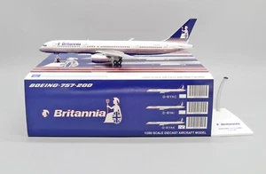 JC Wings 1:200 Britannia Airways G-BYAK Boeing 757-200 Model Aircraft - Picture 1 of 3