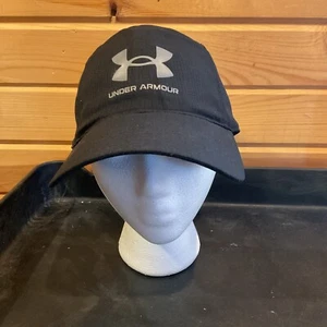 Under Armour Mens Adjustable Unstructured Hat Black Made In Vietnam - Picture 1 of 8